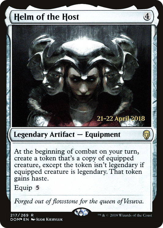 Helm of the Host (217) (Prerelease) - Foil