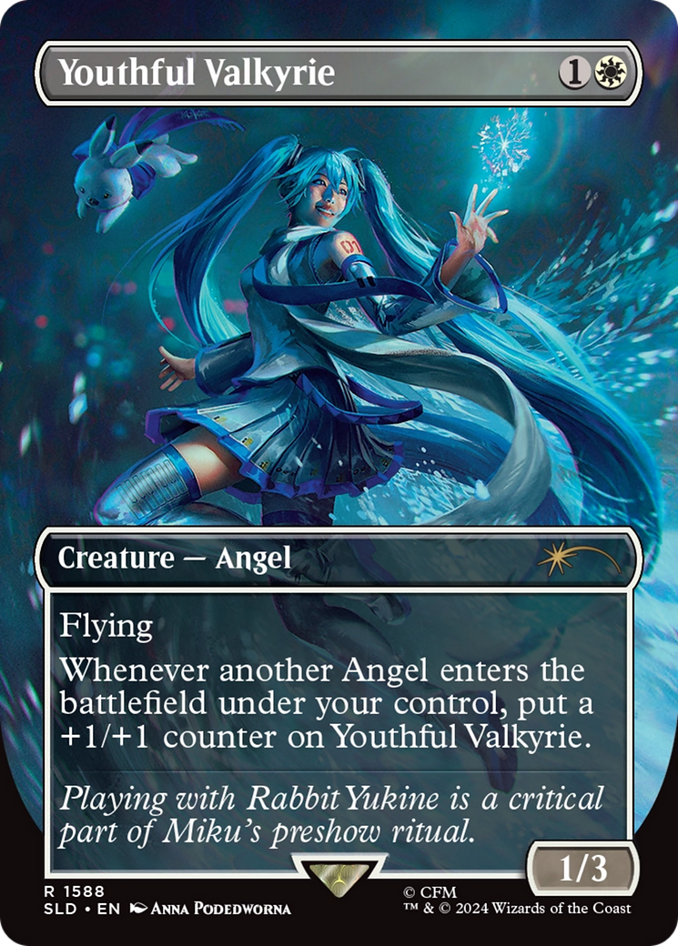 Youthful Valkyrie (1588) (Borderless)