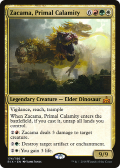 Zacama, Primal Calamity - Foil