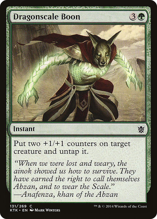 Dragonscale Boon - Foil