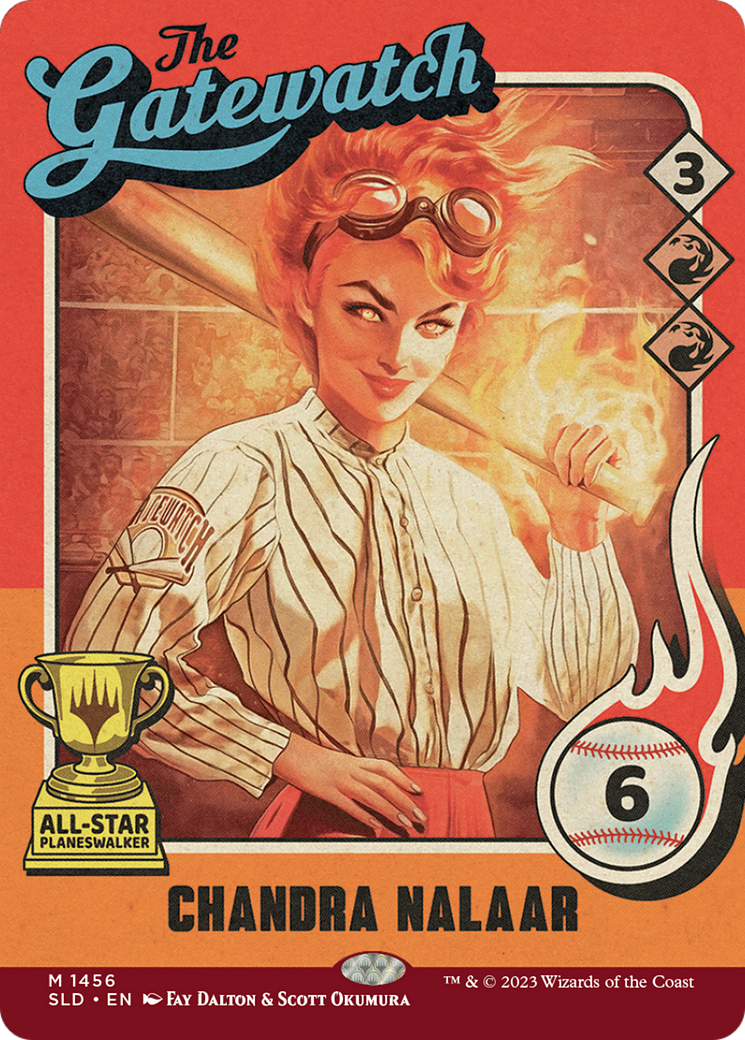 Chandra Nalaar (1456) (Reversible) (Showcase) (SLD) - Foil