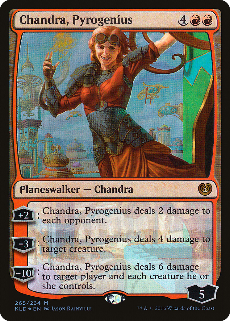 Chandra, Pyrogenius - Foil