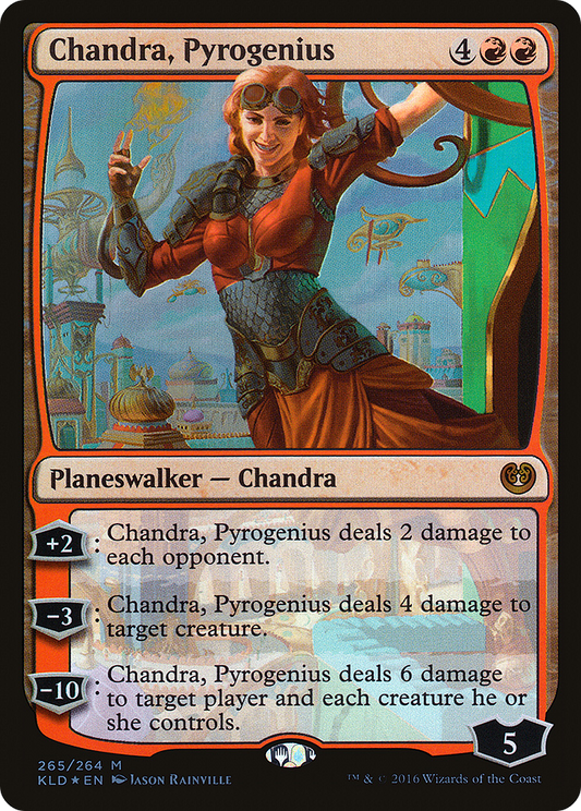 Chandra, Pyrogenius - Foil