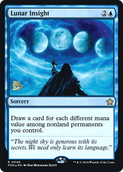 Lunar Insight (0046) (Prerelease) - Foil