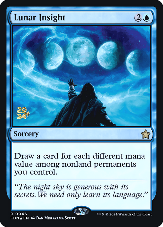 Lunar Insight (0046) (Prerelease) - Foil