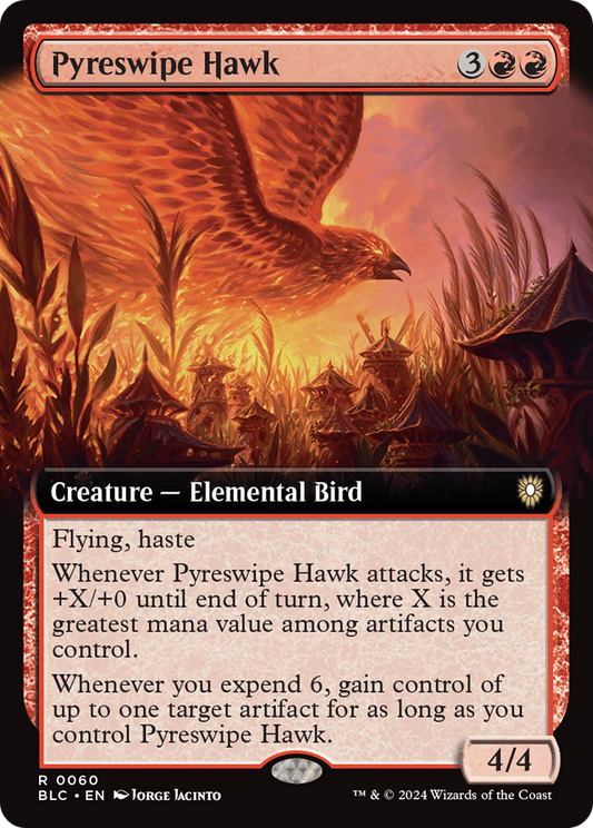 Pyreswipe Hawk (0060) (Extended Art)