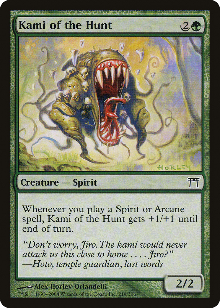Kami of the Hunt - Foil