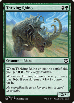 Thriving Rhino - Foil