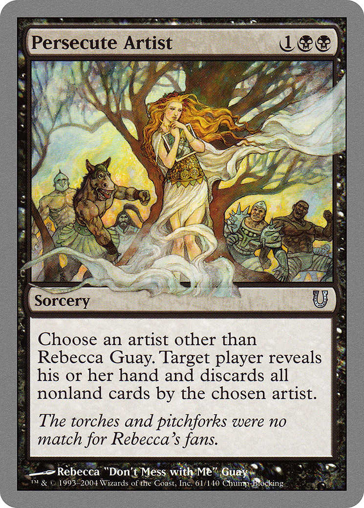 Persecute Artist - Foil