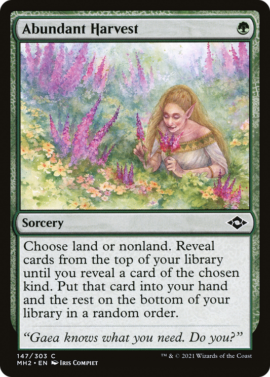 Abundant Harvest - Foil