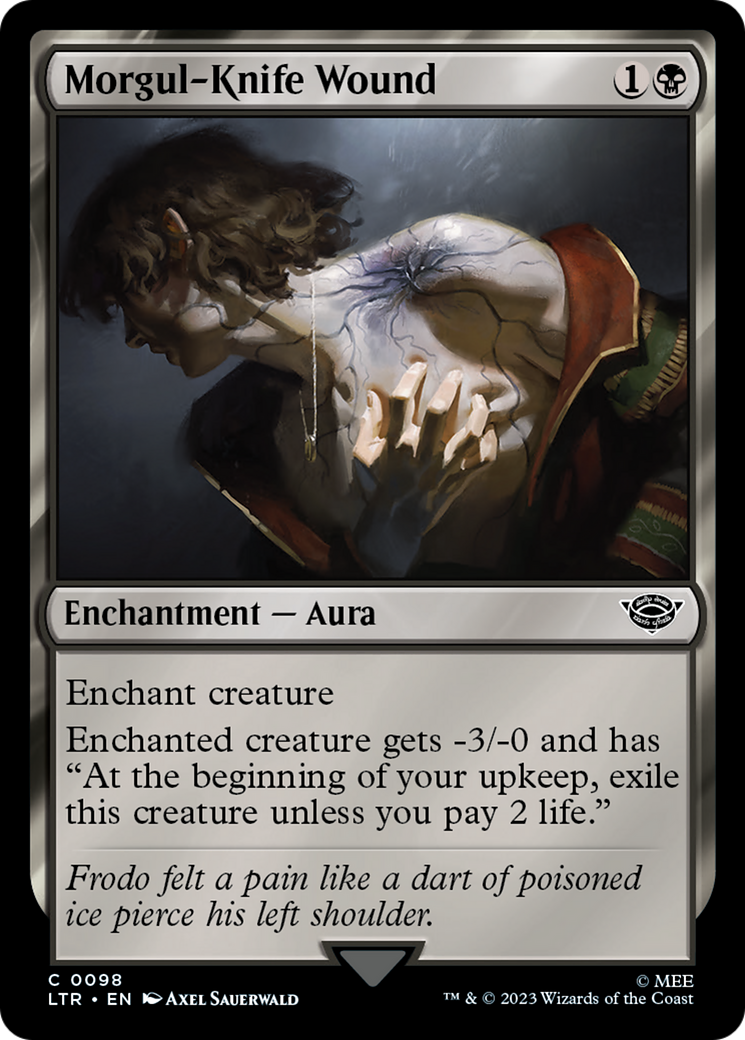 Morgul-Knife Wound - Foil