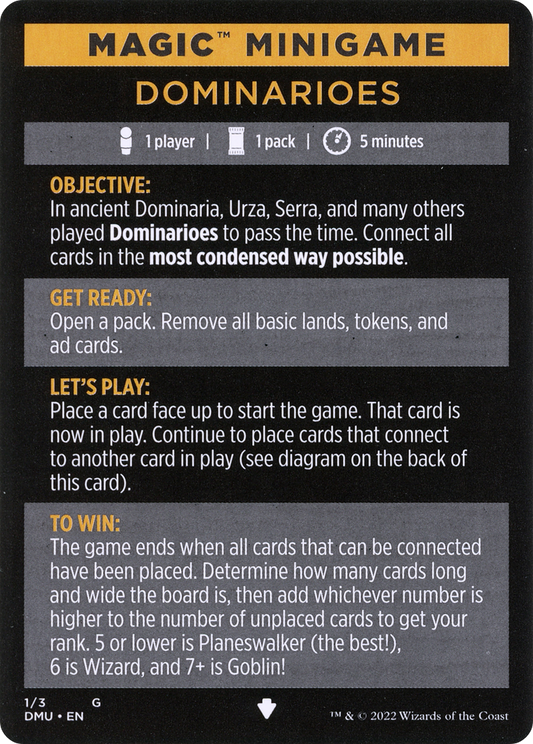 Magic Minigame: Dominarioes (MDMU)