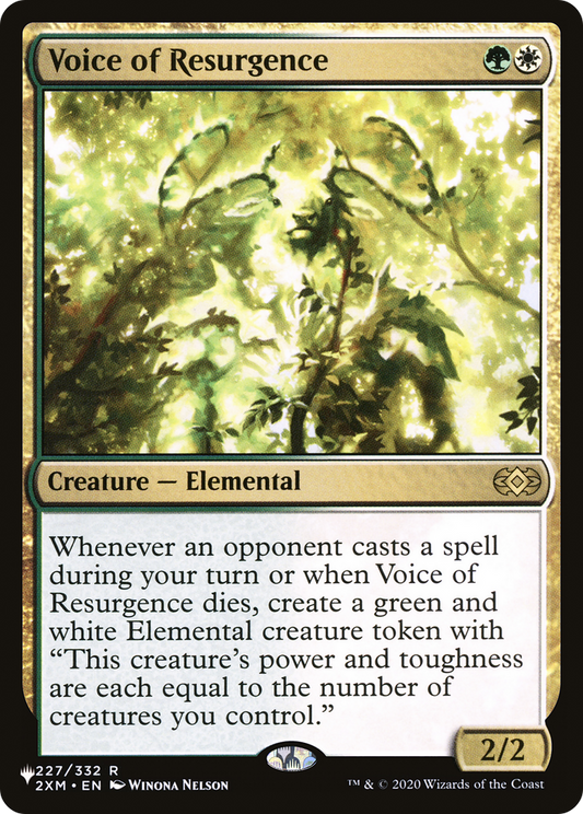 Voice of Resurgence (2XM-0227) (PLST)