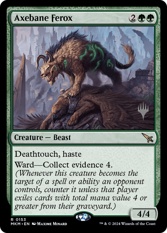 Axebane Ferox (0153) (Promo Pack) - Foil