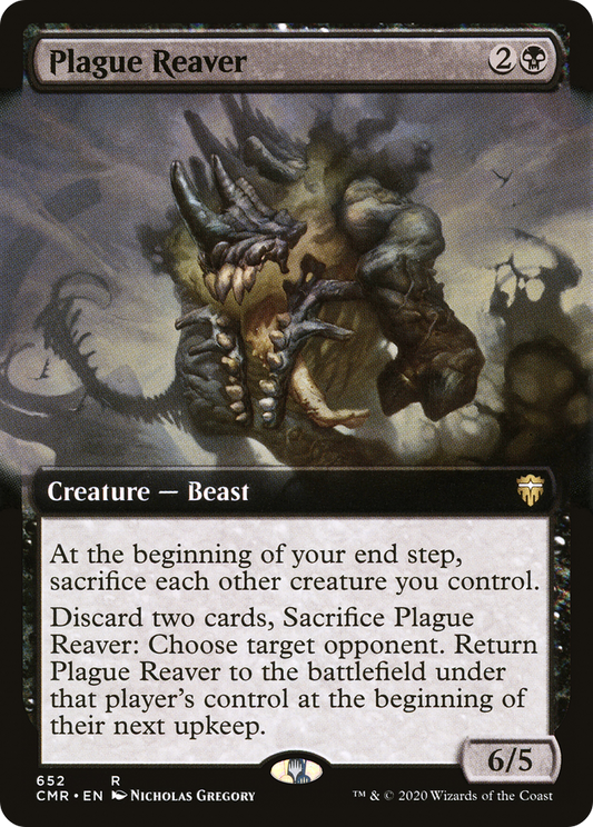 Plague Reaver (652) (Extended Art) - Foil