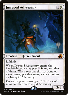 Intrepid Adversary (025) (Promo Pack) - Foil