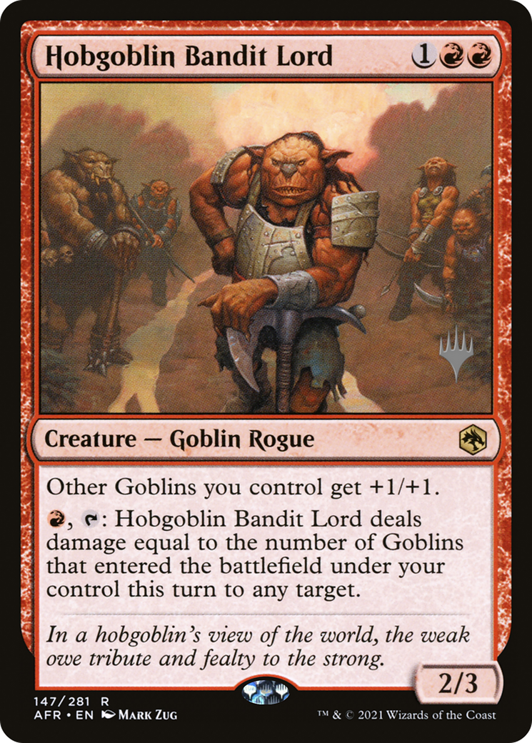 Hobgoblin Bandit Lord (147) (Promo Pack) - Foil