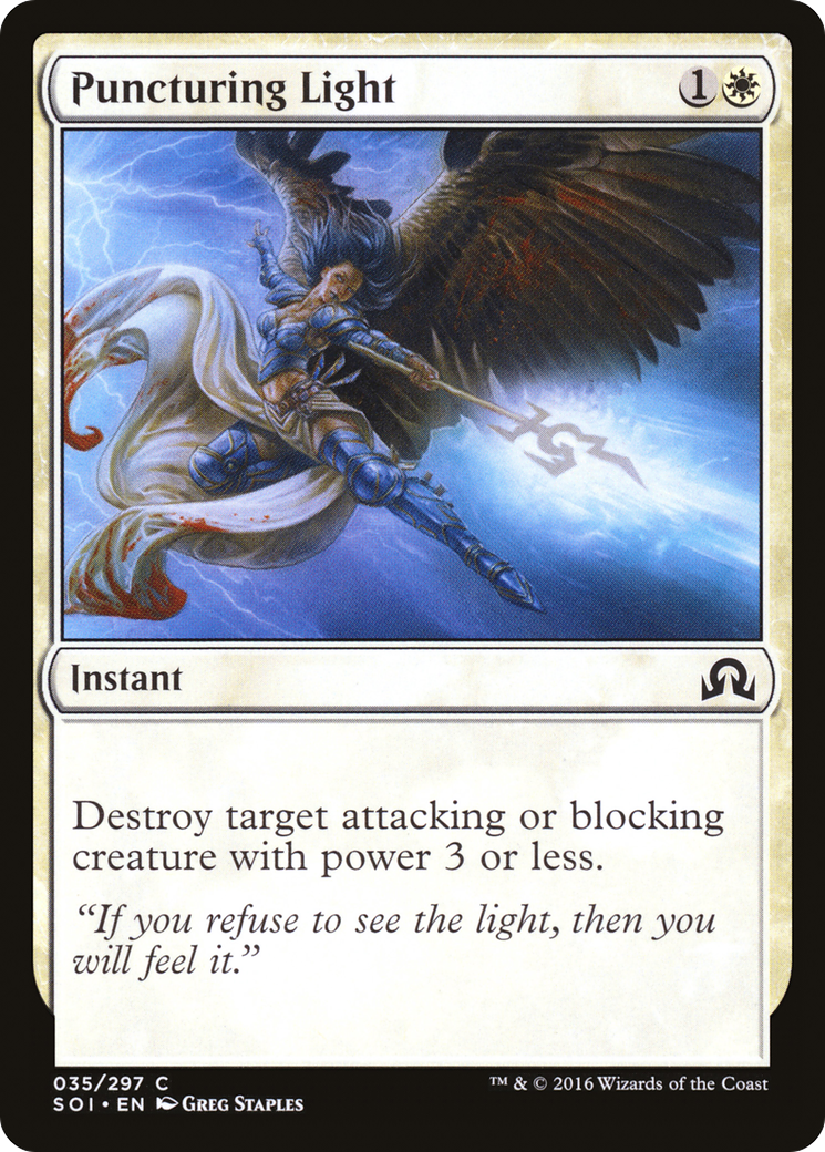 Puncturing Light - Foil