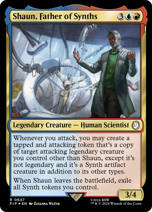 Shaun, Father of Synths (0647) - Surge Foil
