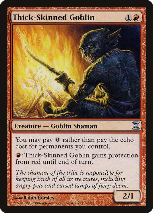 Thick-Skinned Goblin - Foil