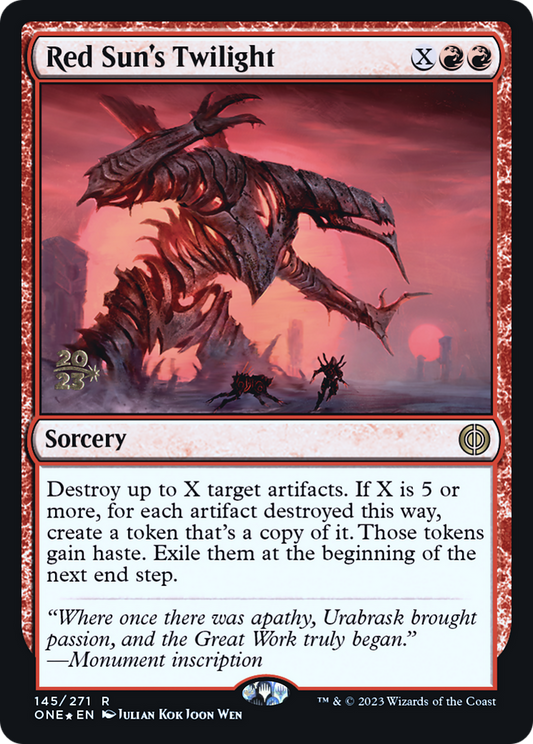 Red Sun's Twilight (145) (Prerelease) - Foil