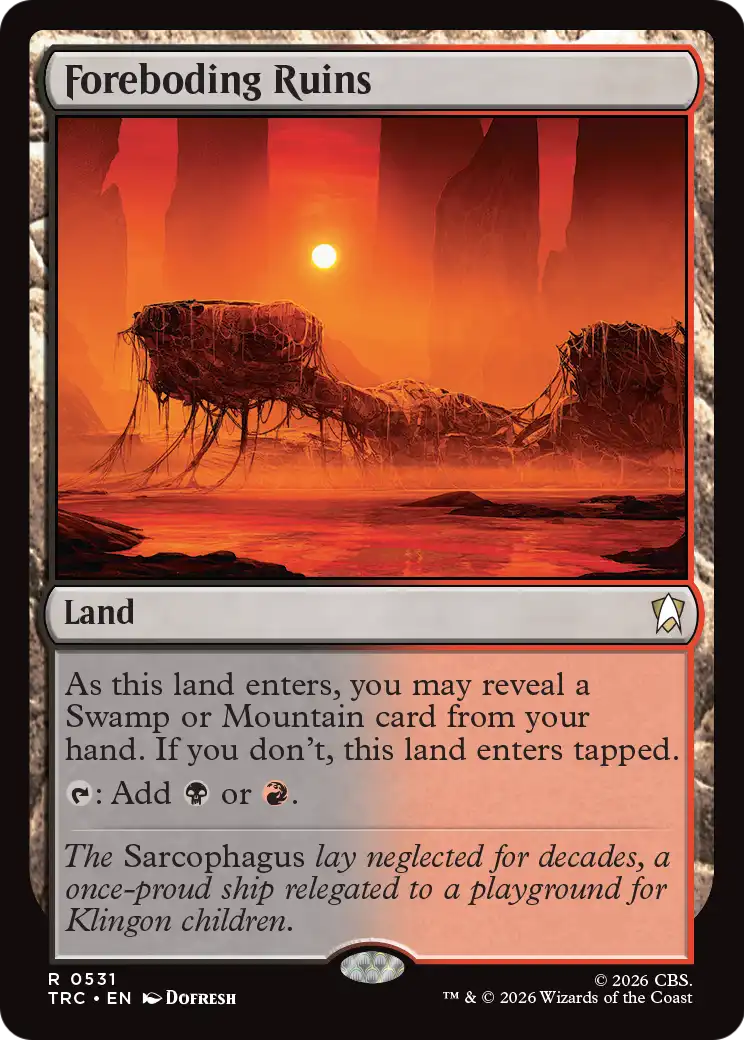 Foreboding Ruins (0531) (TRC)