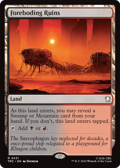 Foreboding Ruins (0531) (TRC) - Surge Foil