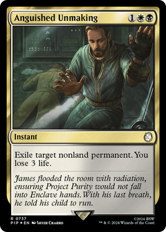 Anguished Unmaking (0737) - Surge Foil