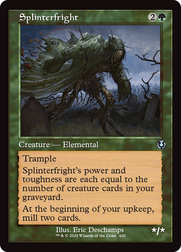 Splinterfright (0420) (Retro Frame) - Foil