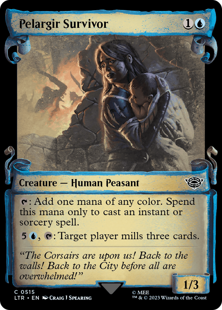 Pelargir Survivor (0515) (Showcase) - Silver Foil