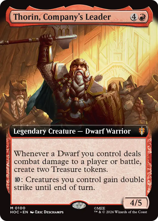 Thorin, Company's Leader (0100) (Extended Art) (HOC)