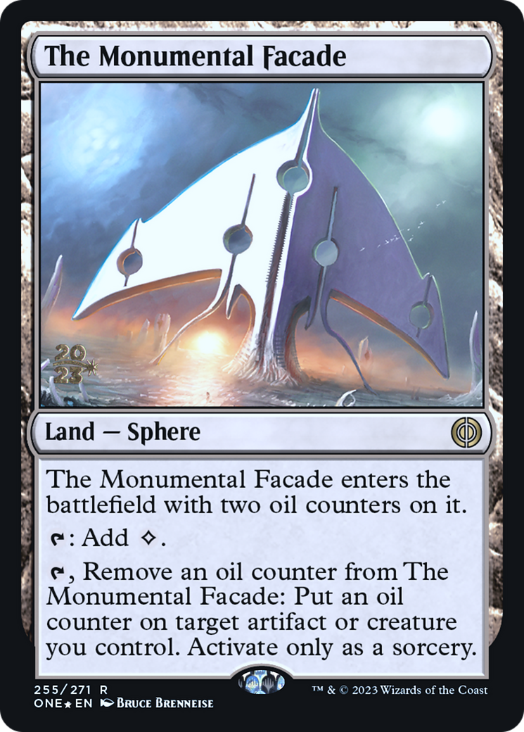 The Monumental Facade (255) (Prerelease) - Foil