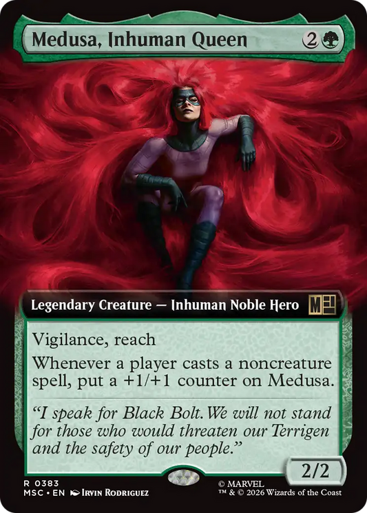 Medusa, Inhuman Queen (0383) (Extended Art) (MSC)