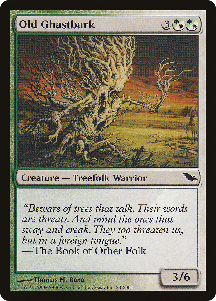 Old Ghastbark - Foil