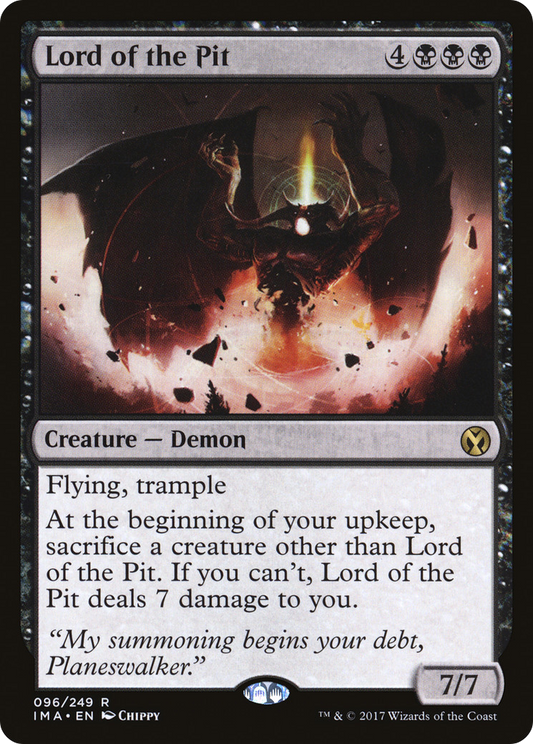 Lord of the Pit - Foil