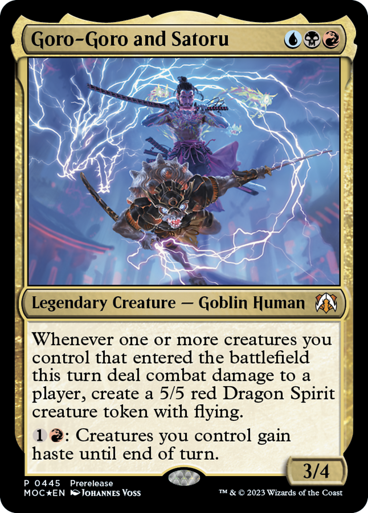 Goro-Goro and Satoru (0445) (Prerelease)