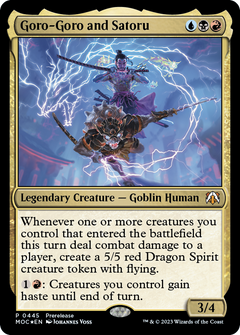 Goro-Goro and Satoru (0445) (Prerelease)