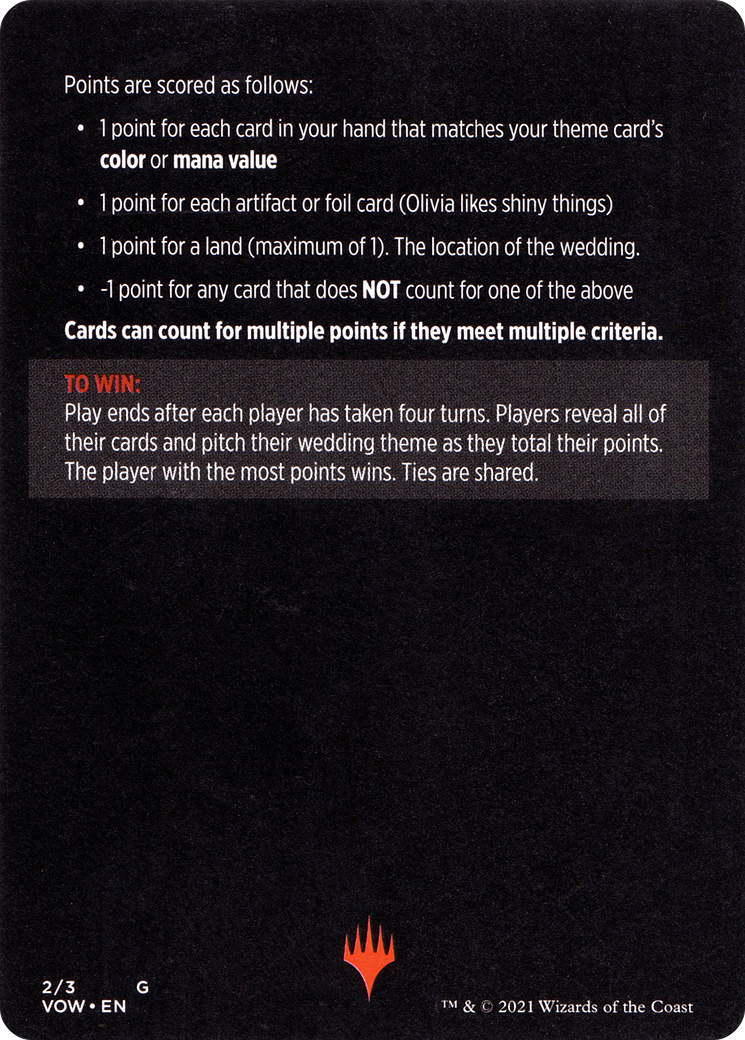 Magic Minigame: Vampire Wedding Planner (MVOW)
