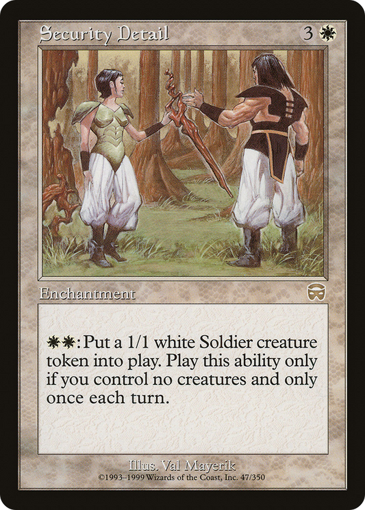 Security Detail - Foil