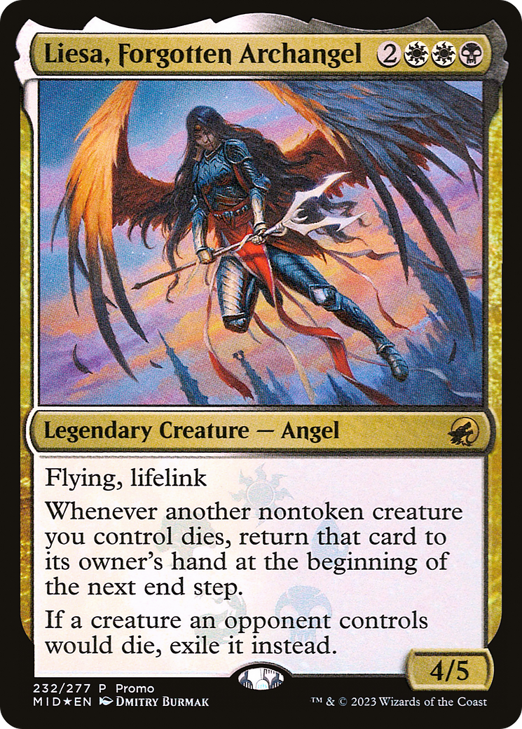Liesa, Forgotten Archangel (232) - Foil