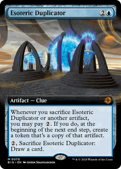 Esoteric Duplicator (0070) (Extended Art) - Foil