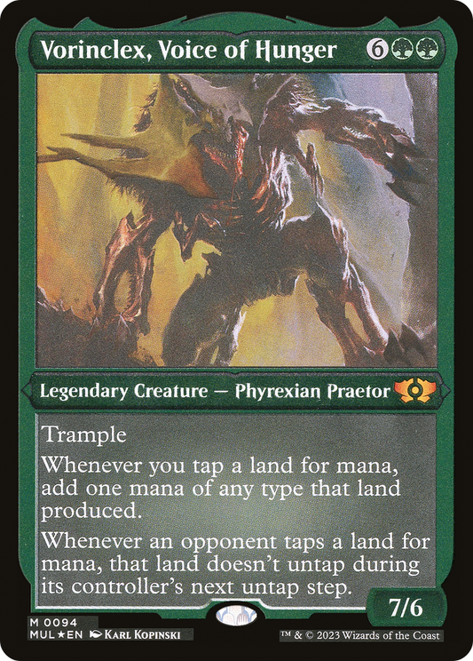 Vorinclex, Voice of Hunger (0094) - Foil Etched