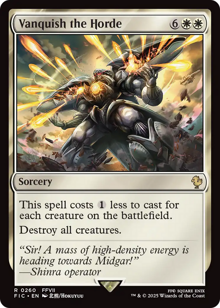 Vanquish the Horde - Surge Foil