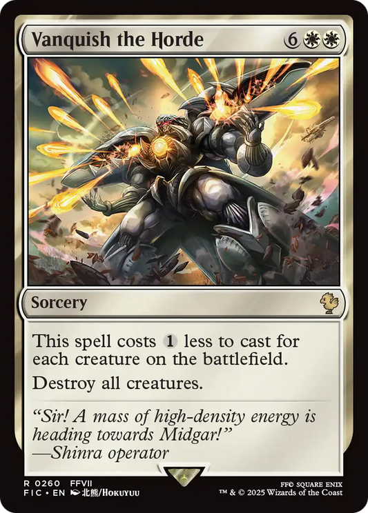 Vanquish the Horde - Surge Foil