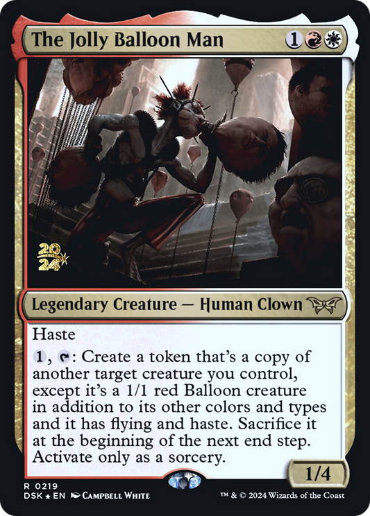 The Jolly Balloon Man (0219) (Prerelease) - Foil