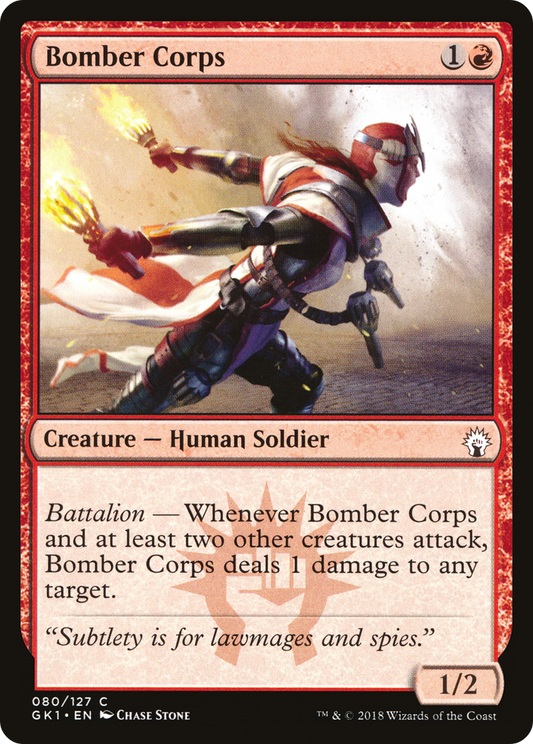 Bomber Corps (GK)