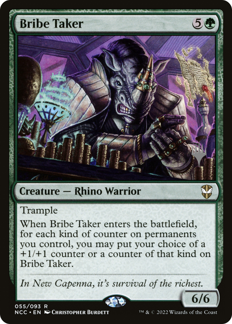 Bribe Taker (055) (Promo Pack) - Foil