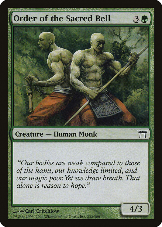 Order of the Sacred Bell - Foil