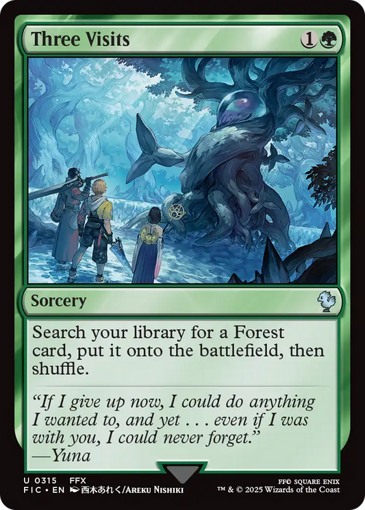 Three Visits - Surge Foil