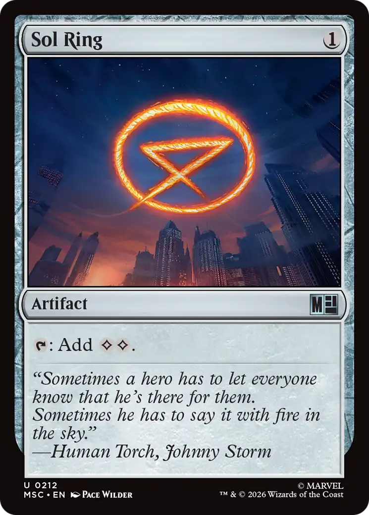 Sol Ring (MSC) - Surge Foil
